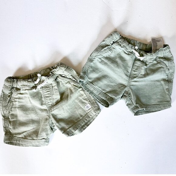 H&M 6 Piece Shorts Bundle, Green/Blue/Grey, 18 months - Picture 5 of 14
